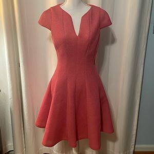 Pink/salmon colored dress!